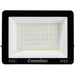 Прожектор LFL-5004 C02 (LED SMD 50Вт 5000лм 230В 6500К 153х136х30) черн. Camelion 16332