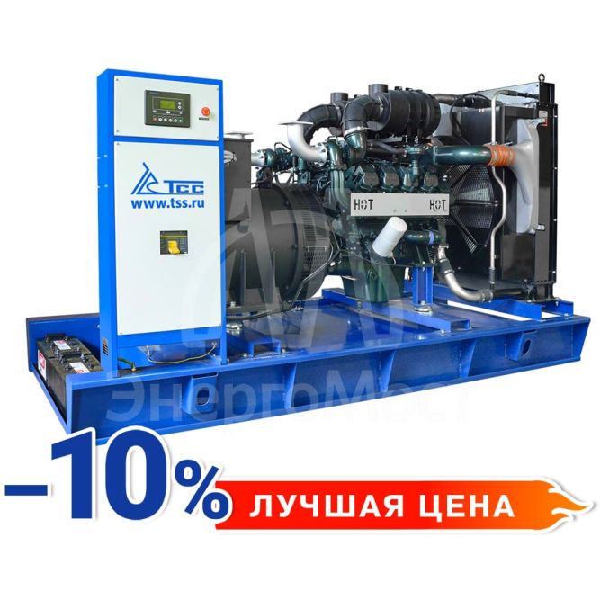 Дизельный генератор ТСС АД-400С-Т400-1РМ17