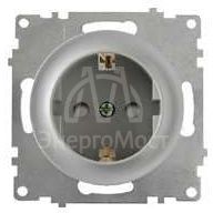 Механизм розетки 1-м СП Florence с заземл. защ. шторки сер. 1E10101302 OneKeyElectro 2172833