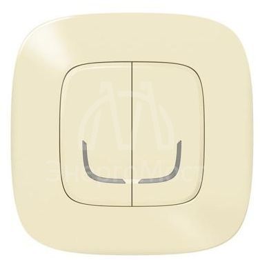 Выключатель умный беспроводной 2-кл. Valena Allure сл. кость Netatmo 752687