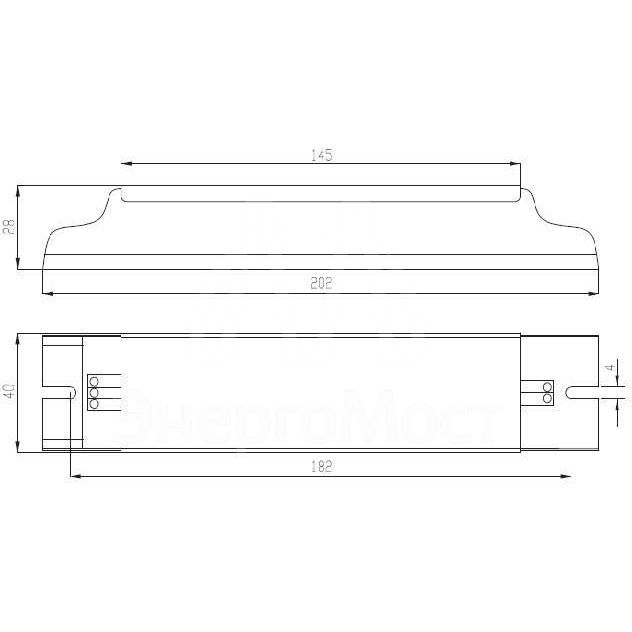 Драйвер ИПС60-700ТД(400-700) 0100 IP20 Аргос