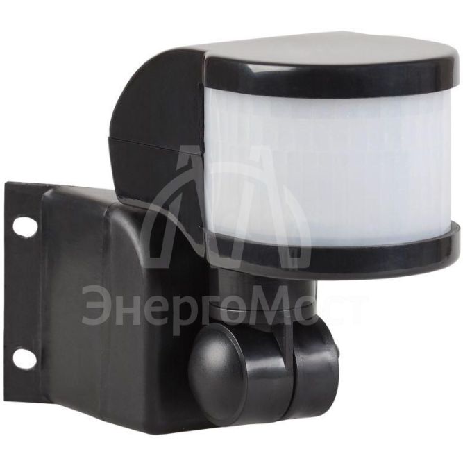 Детектор движения ДД 018 1100Вт угол обз. 270град. дальн. 12м IP44 черн. IEK LDD10-018B-1100-002