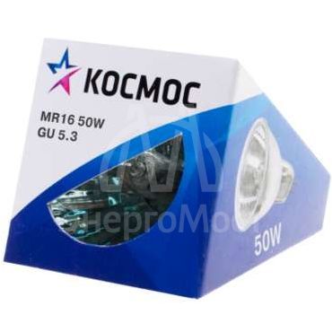 Лампа галогенная MR16 50Вт 12В GU5.3 EXNc Космос LKsmMR1612V50W