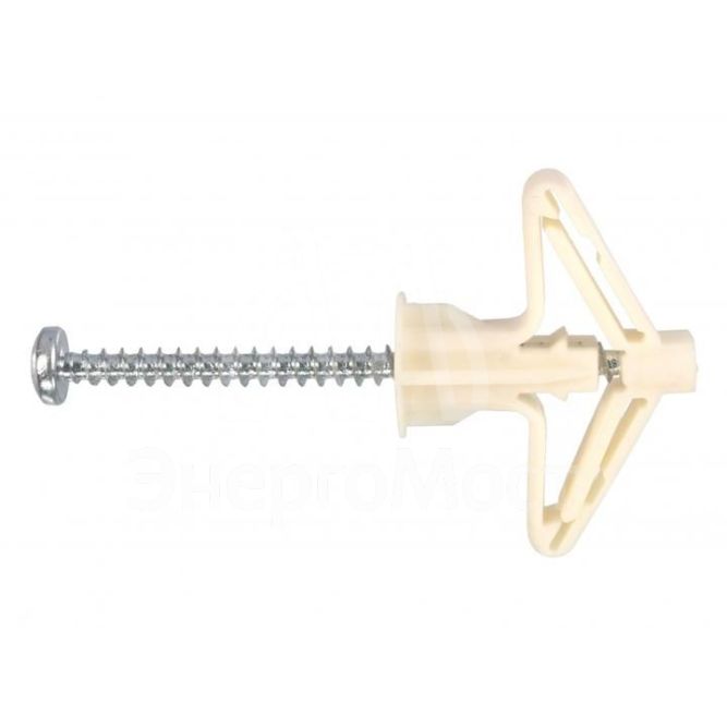 Дюбель-бабочка OLA с шурупом 4х60 (уп.4шт) (кор.) Sormat FAS0475201