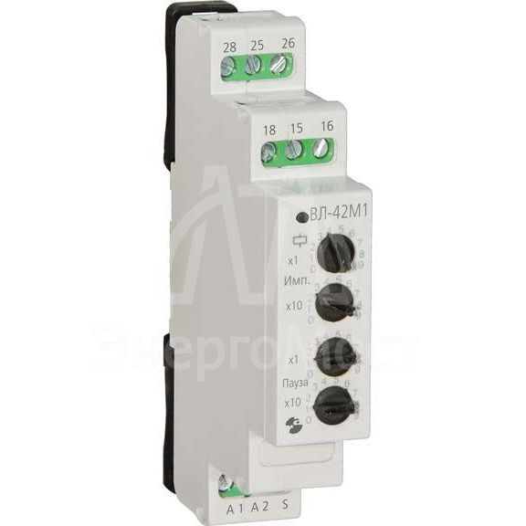 Реле времени ВЛ-42М1 24...220В 50Гц/пост. 0.1с...99ч Реле и Автоматика A8223-76911236