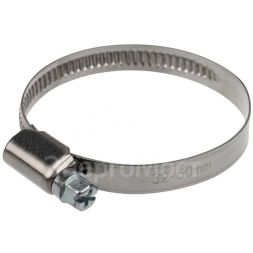 Хомут стальной червячный 32-50 (Россия) Rexant 07-0632
