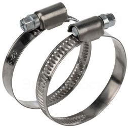 Хомут стальной червячный 32-50 (Россия) Rexant 07-0632