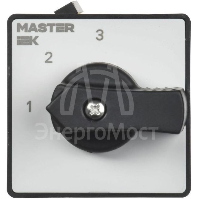 Переключатель кулачковый 10А (сх. 82) стандартная рукоятка IEK MI-CS10-010-082