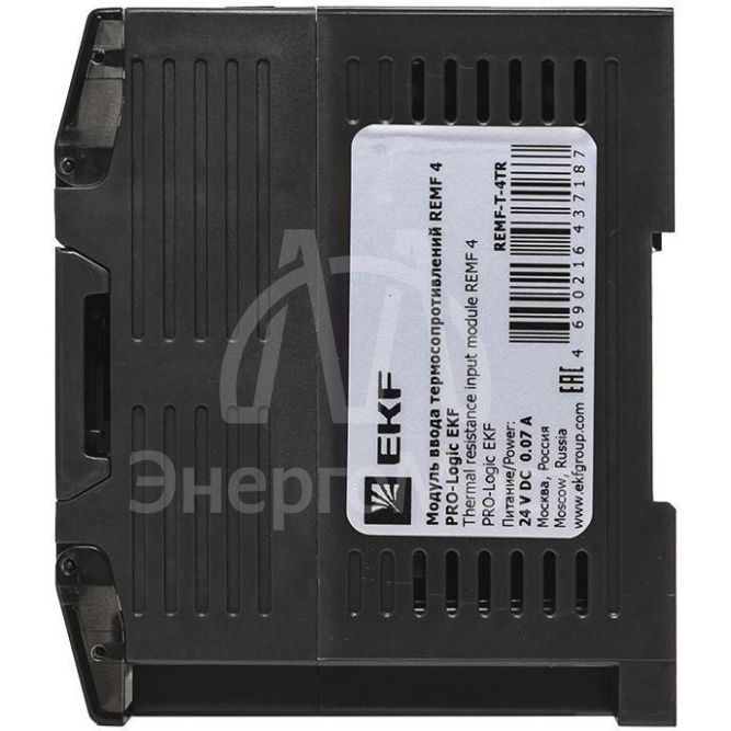Модуль ввода термосопротивлений REMF 4 PRO-Logic EKF REMF-T-4TR