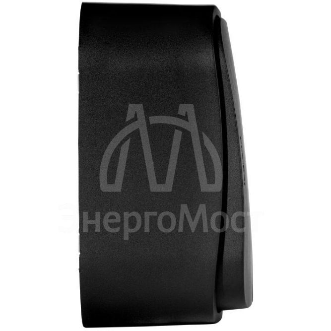 Выключатель 2-кл. ОП Quteo 10А IP20 10AX черн. матов. Leg 782474