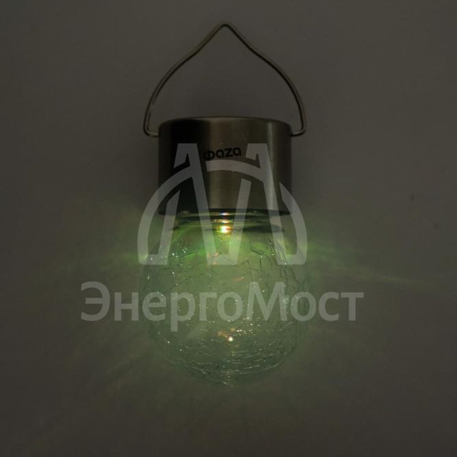 Светильник светодиодный SLR-L01 садовый подвесной солнечная батарея ФАZА 5006911