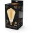 Лампа светодиодная филаментная Black Filament 6Вт ST164 золотая 2700К тепл. бел. E27 890лм GAUSS 157802118