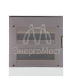 Бокс в нишу Basic E 24М сер. прозр. дверь (с клемм) ABB 1SZR004002A1207