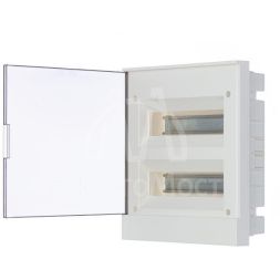 Бокс в нишу Basic E 24М сер. прозр. дверь (с клемм) ABB 1SZR004002A1207