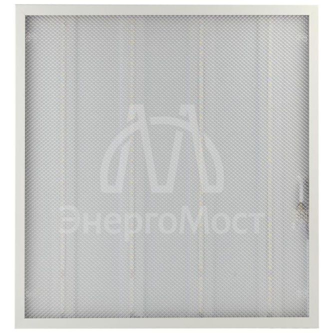 Светильник светодиодный SPO-6-72-6K-P 595х595х19 72Вт 6000К 6120лм универс. IP40 рассеив. призма с проводом панель ЭРА Б0041860