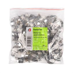 Хомут заземления УХЗ (INOX) (12-20)/W2 (уп.50шт) Fortisflex 84642