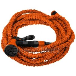 Набор поливочный растягивающийся шланг 45м пистолет 7 режимов соединитель ЧЕТЫРЕ СЕЗОНА 62-0259