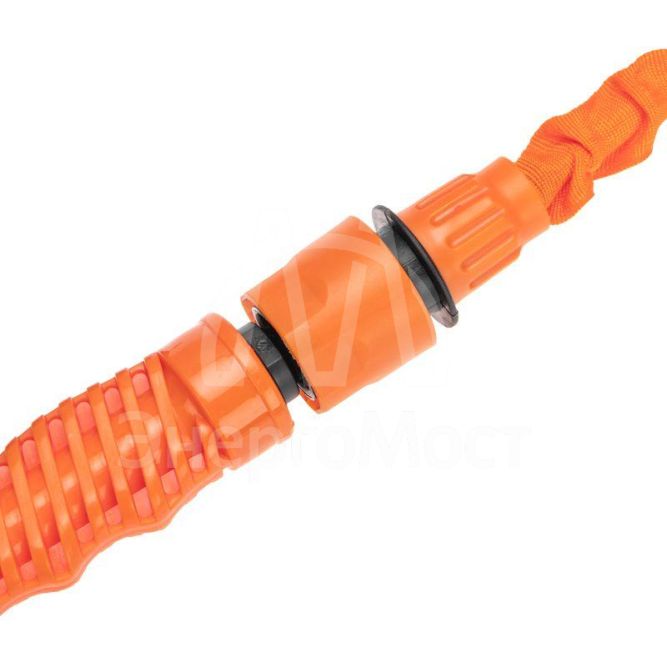 Набор поливочный растягивающийся шланг 45м пистолет 7 режимов соединитель ЧЕТЫРЕ СЕЗОНА 62-0259