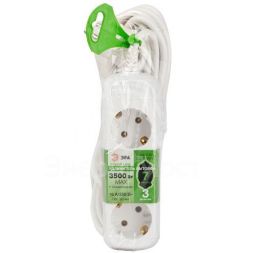 Удлинитель электрический UDL-16-370-E Greenline 3 розетки с заземлением 7м ПВС 3х1кв.мм Эра Б0065059