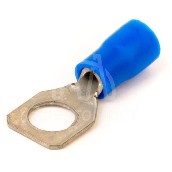 Наконечник кольц. изол. 1.5-2.5кв.мм отв. d6.2мм син. (уп.100шт) DKC 2B6P