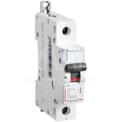 Выключатель автоматический модульный 1п C 32А 6кА DX3-E 6000 1мод. 230/400В Leg 407266