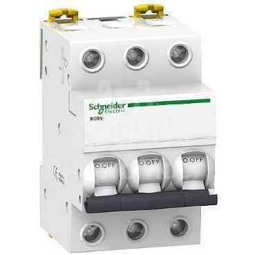 Выключатель автоматический модульный 3п C 6А 6кА iK60 Acti9 SchE A9K24306