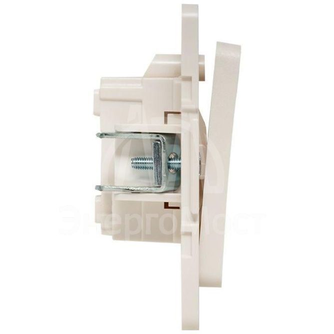 Выключатель 1-кл. Стокгольм 10А винт. клеммы механизм бел. PROxima EKF EYV10-121-20