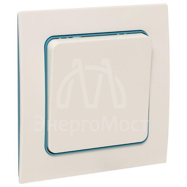 Выключатель 1-кл. Стокгольм 10А винт. клеммы механизм бел. PROxima EKF EYV10-121-20