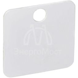 Бирка кабельная маркировочная У-153 (малый квадрат 28х28мм) IEK UZMA-BIK-Y153-S