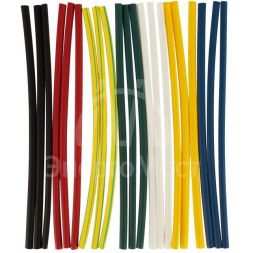 Набор трубок термоусадочных нг-LS 2/1 100мм 7 цветов по 3шт IEK UDR10-002-001-021-S