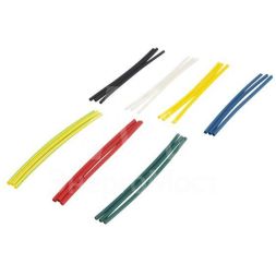 Набор трубок термоусадочных нг-LS 2/1 100мм 7 цветов по 3шт IEK UDR10-002-001-021-S