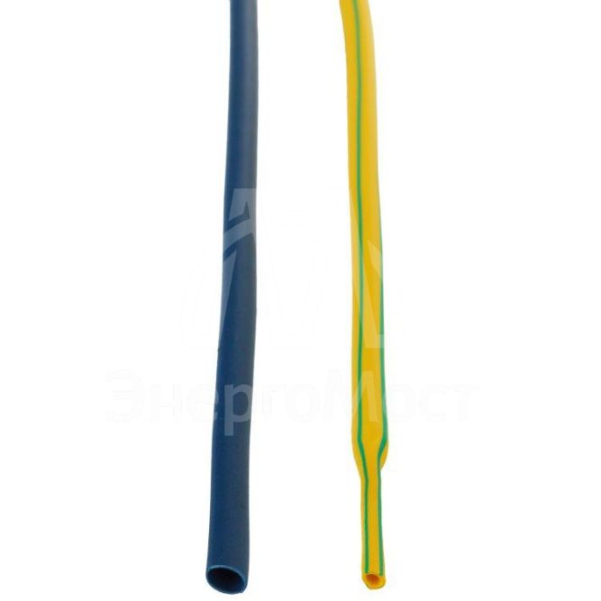 Набор трубок термоусадочных нг-LS 2/1 100мм 7 цветов по 3шт IEK UDR10-002-001-021-S