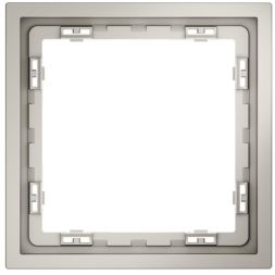 Рамка 1-м S70 пластик. кашемир Voltum VLS100103