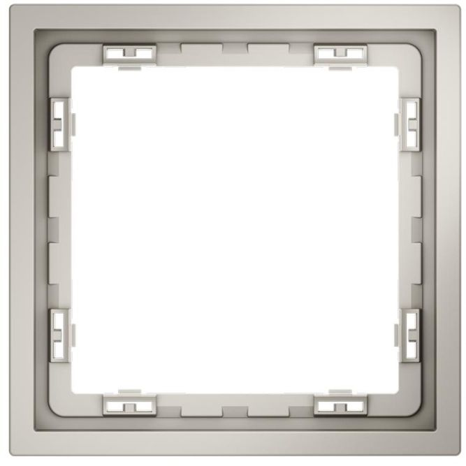 Рамка 1-м S70 пластик. кашемир Voltum VLS100103