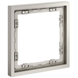 Рамка 1-м S70 пластик. кашемир Voltum VLS100103