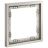Рамка 1-м S70 пластик. кашемир Voltum VLS100103
