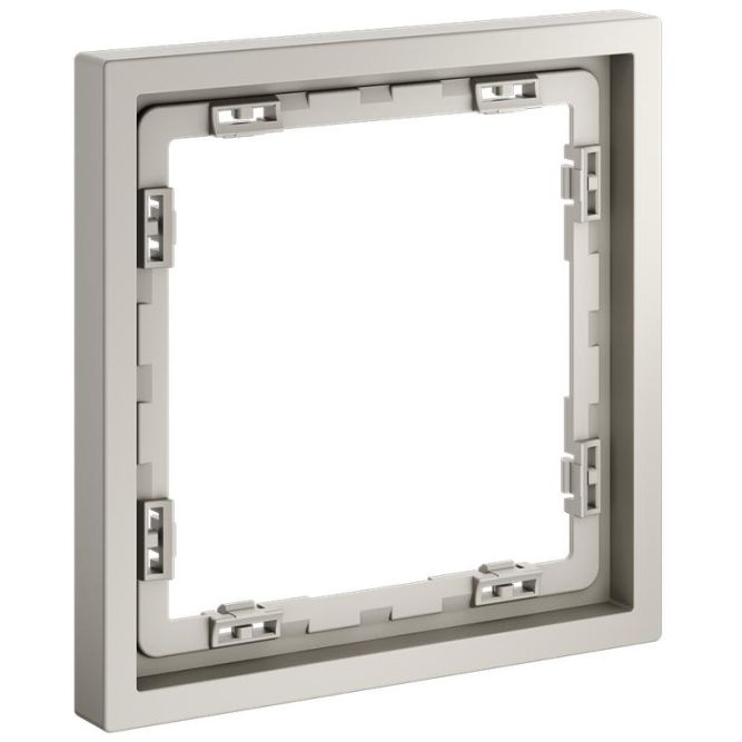 Рамка 1-м S70 пластик. кашемир Voltum VLS100103