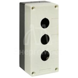 Корпус КП 103 3 кнопки белый EKF cpb-103-w