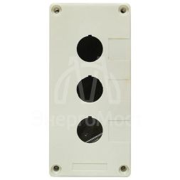 Корпус КП 103 3 кнопки белый EKF cpb-103-w