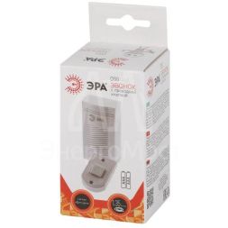 Звонок дверной D50 беспроводной 1 мелодия бел. Эра Б0052882