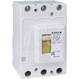 Выключатель автоматический 25А 250Im ВА57Ф35-340010 УХЛ3 400В AC КЭАЗ 109315