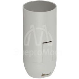 Патрон E14 подвесной пластик бел. (х50) (50/1000/24000) Эра Б0043747