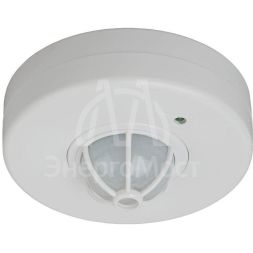 Датчик движения MD 017 бел. макс. нагрузка 1200Вт угол обзора 180-360град. дальность 12м бел. Эра Б0043794