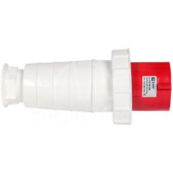 Вилка эл. каб. 63А 3P+РЕ+N 380В IP67 (035) EKF ps-035-63-380
