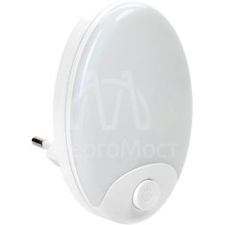 Светильник-ночник 007 овал 3 цв. темп. 220В IEK LDNN0-007-OV-P-08-S-K01