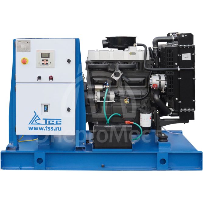 Дизельный генератор ТСС АД-24С-Т400 в погодозащитном кожухе