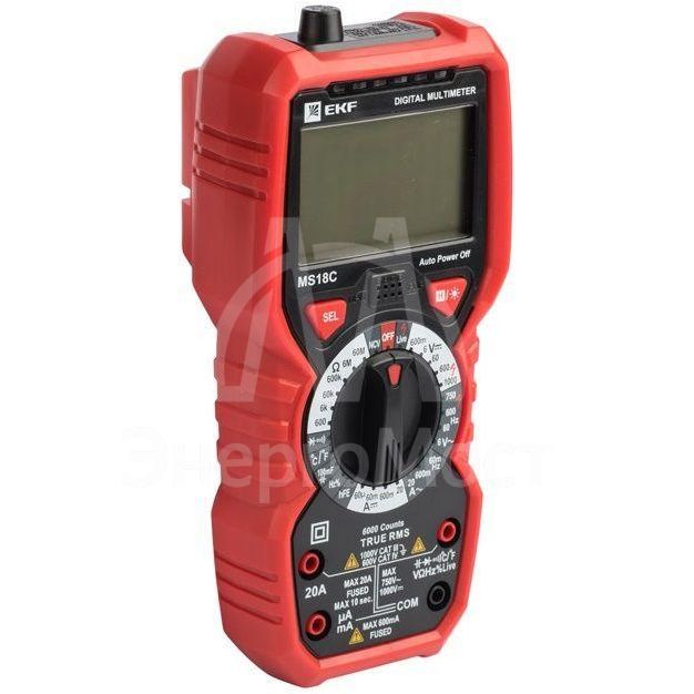 Мультиметр цифровой MS18C Expert EKF In-180701-pm18C