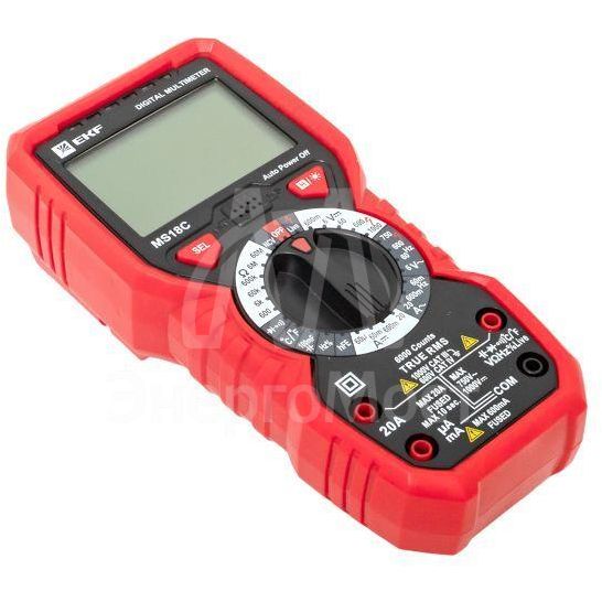 Мультиметр цифровой MS18C Expert EKF In-180701-pm18C