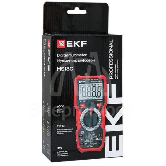 Мультиметр цифровой MS18C Expert EKF In-180701-pm18C
