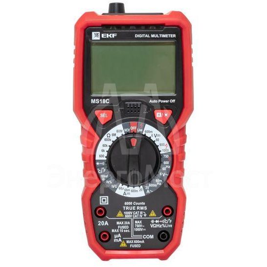 Мультиметр цифровой MS18C Expert EKF In-180701-pm18C
